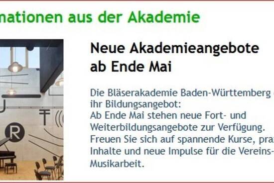 Akademieangebote