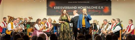 Blaskapelle Hohenlohe am 6.10.2024 in Sindeldorf