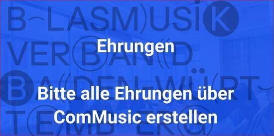 Ehrungen beim Blasmusikverband Baden-Württemberg
